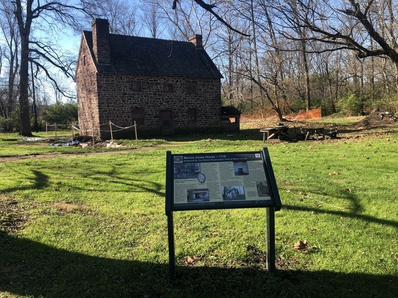 Mouns Jones House Marker image. Click for full size.