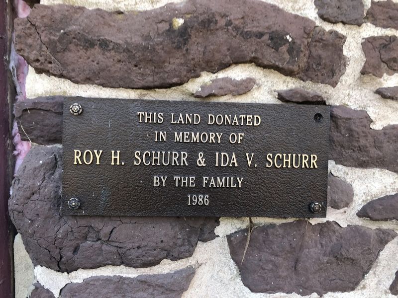 Another dedication plaque on the house image. Click for full size.