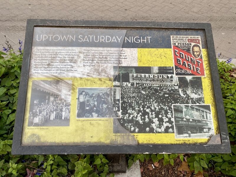 Uptown Saturday Night Marker image. Click for full size.