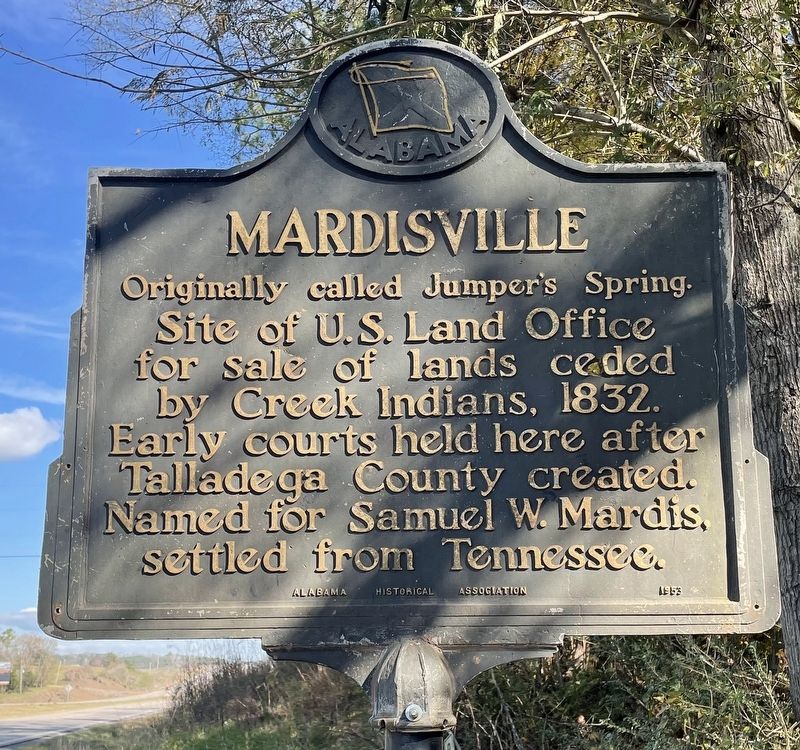 Mardisville Marker image. Click for full size.