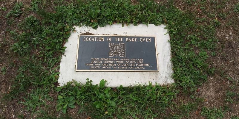 Location Of The Bake Oven Marker image. Click for full size.