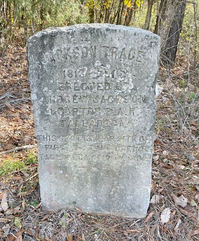 Jackson Trace Marker image. Click for full size.