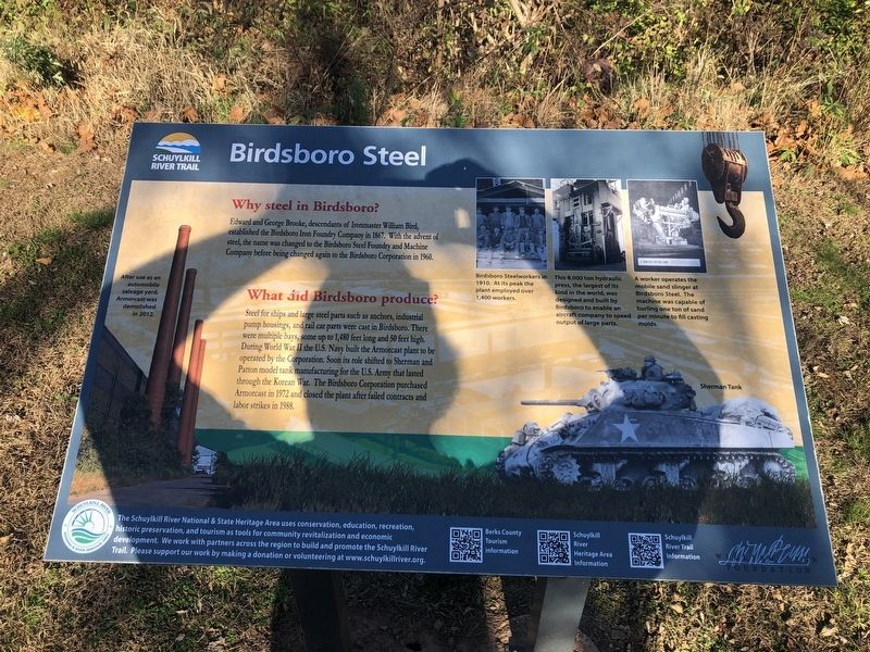 Birdsboro Steel Marker image. Click for full size.