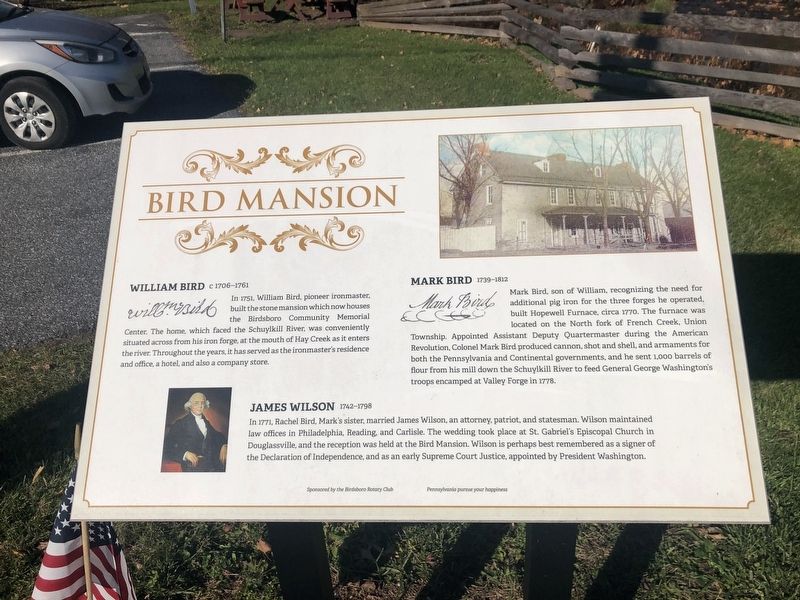 Bird Mansion Marker image. Click for full size.