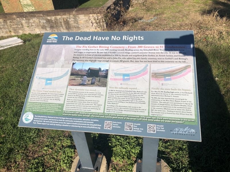 The Dead Have No Rights Marker image. Click for full size.