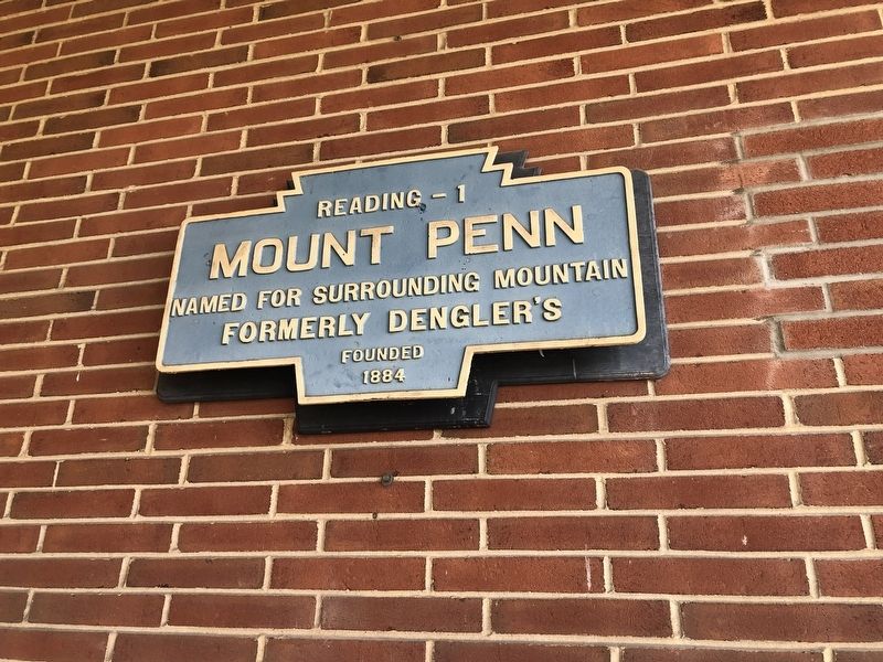 Mount Penn Marker image. Click for full size.