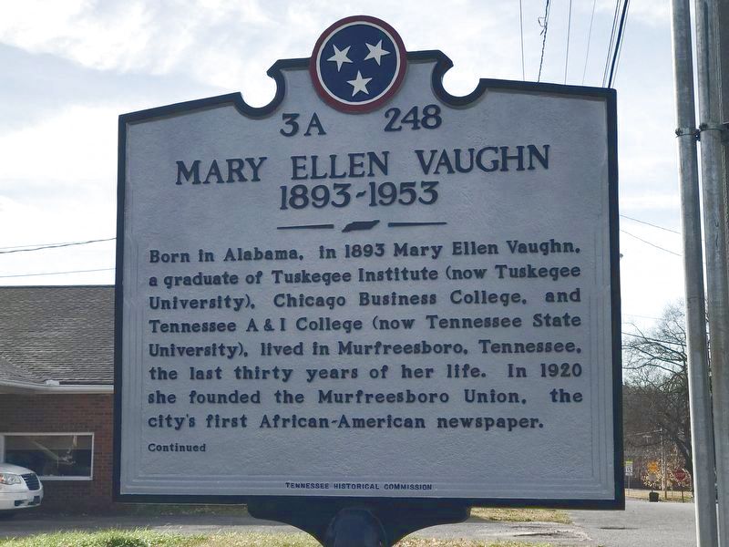 Mary Ellen Vaughn Marker image. Click for full size.