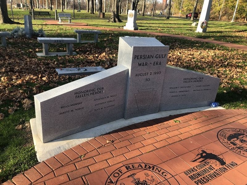 Persian Gulf War-Era Memorial image. Click for full size.