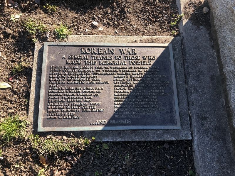 Adjacent donor and dedication plaque image. Click for full size.