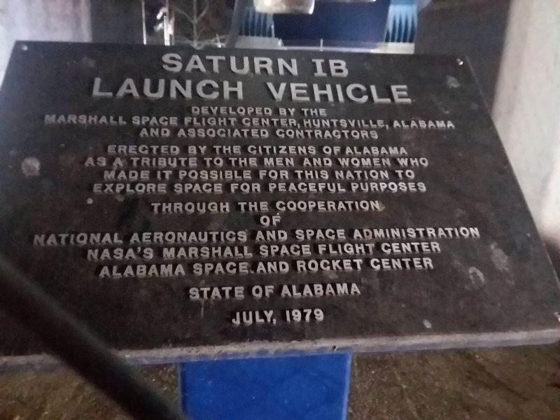 Saturn IB Launch Vehicle Marker image. Click for full size.