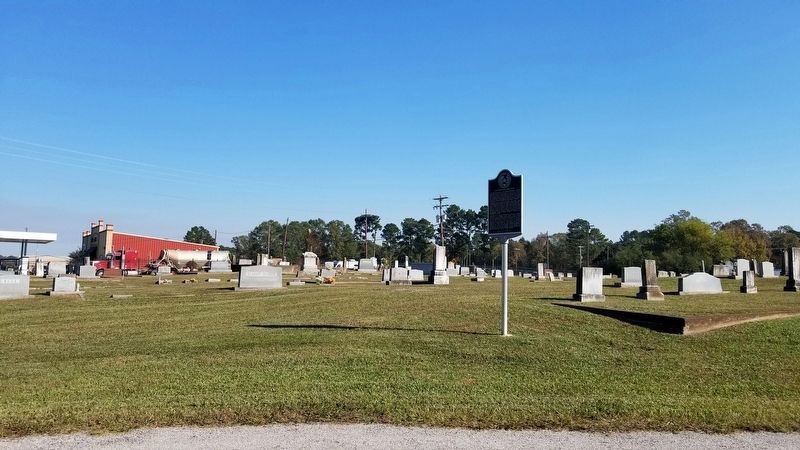 Brookland Cemetery and Marker. Click for full size. Brookland Cemetery and Marker image. Click for full size.