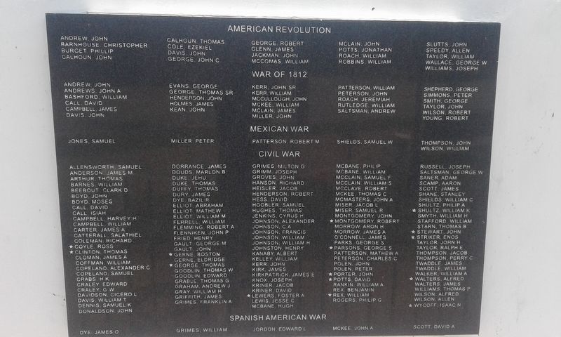 Amsterdam Veterans Memorial image. Click for full size.