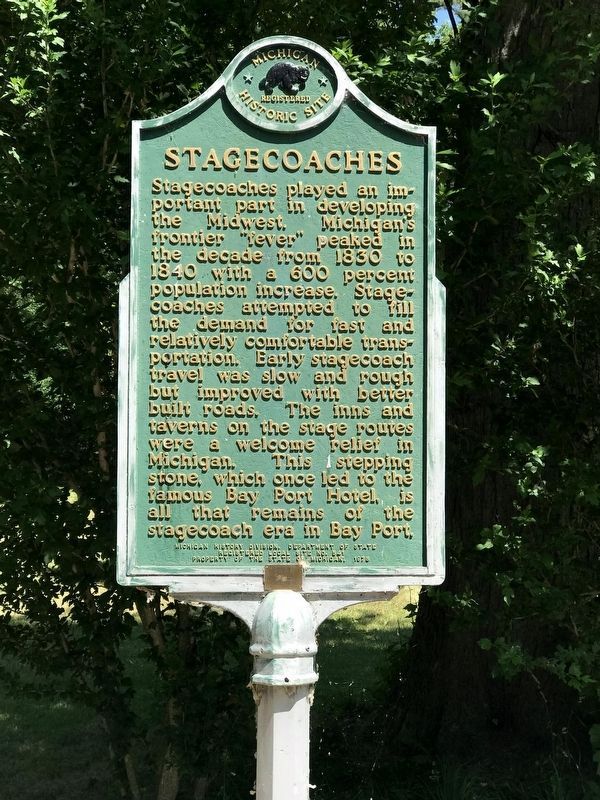 Stagecoaches Marker image. Click for full size.