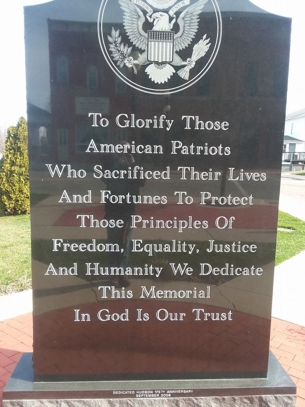 American Patriots Memorial image. Click for full size.