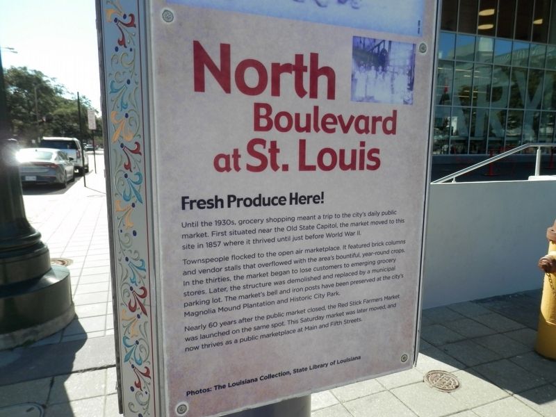 North Boulevard at St. Louis Marker image. Click for full size.