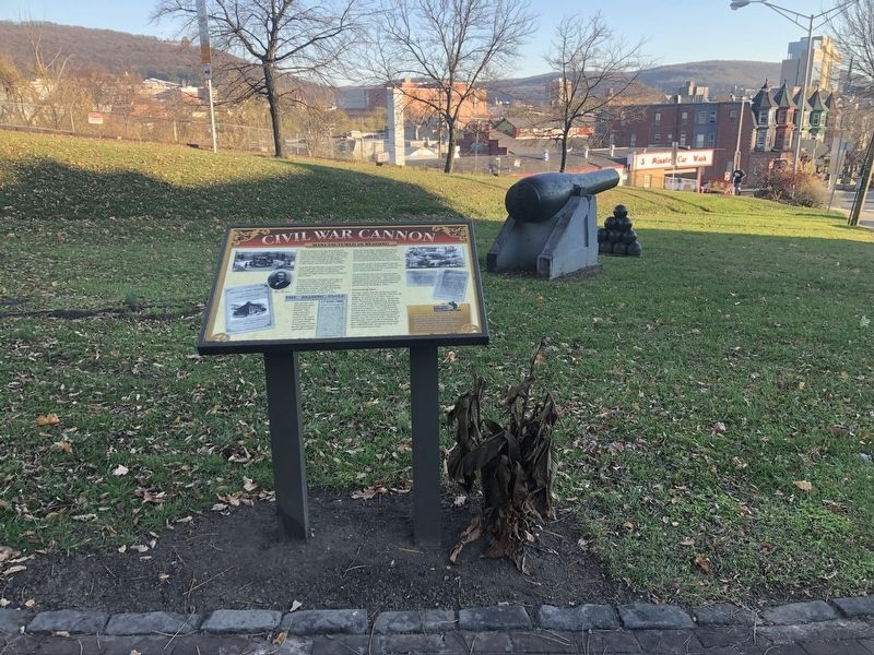 Civil War Cannon Marker. Click for full size. Civil War Cannon Marker image. Click for full size.