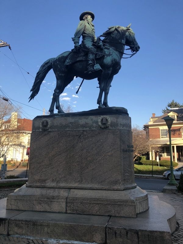 Major General David McMurtie Gregg Statue. Click for full size. Major General David McMurtie Gregg Statue image. Click for full size.