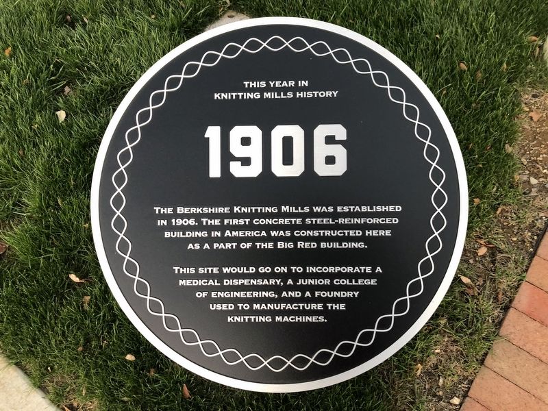 1906 Marker. Click for full size. 1906 Marker image. Click for full size.