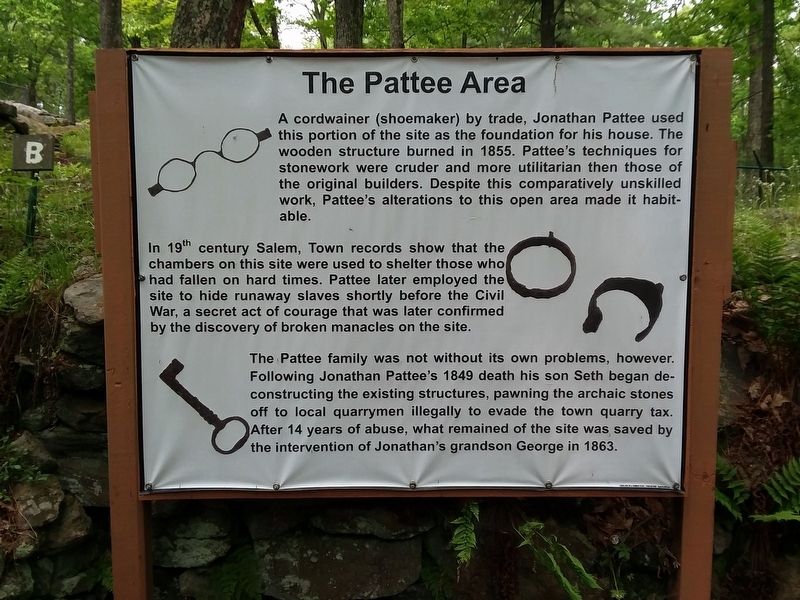The Pattee Area Marker image. Click for full size.