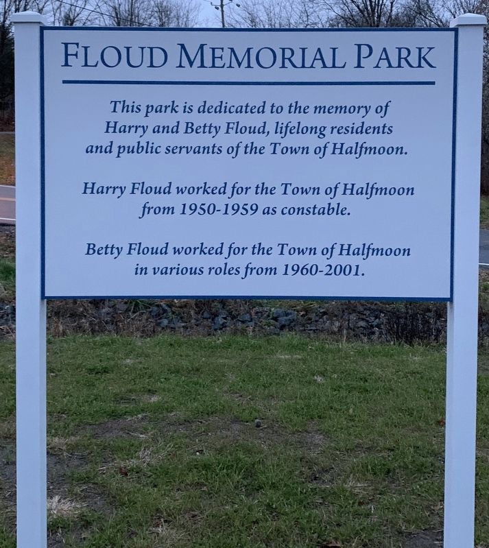 Floud Memorial Park Marker image. Click for full size.