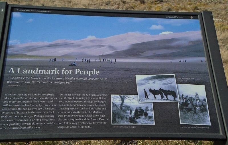 A Landmark for People Marker image, Touch for more information