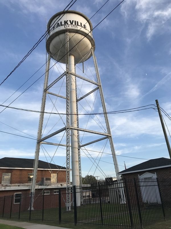 Falkville Water Tower image. Click for full size.