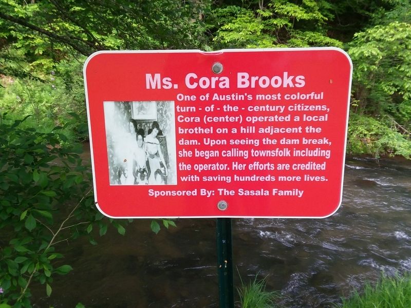 Ms. Cora Brooks Marker image. Click for full size.