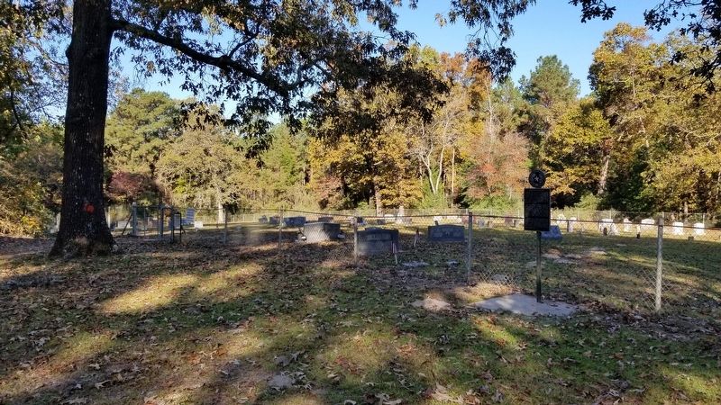 Savannah Cemetery and Marker. Click for full size. Savannah Cemetery and Marker image. Click for full size.