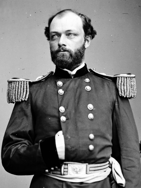 Capt. Quincy A. Gillmore,<br>Officer of the Federal Army<br>(Maj. Gen. from July 10, 1863) image. Click for full size.