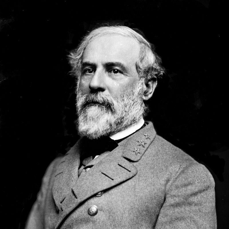 Gen. Robert E. Lee image. Click for full size.