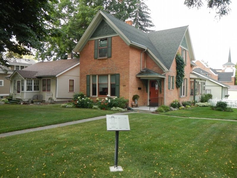 Peterson House and Marker image. Click for more information.