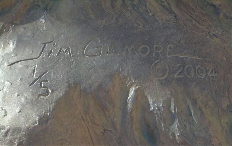 "Old Mose" Sculptor's Mark image. Click for full size.