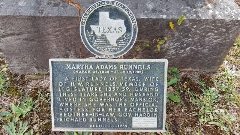 Martha Adams Runnels Marker image. Click for full size.