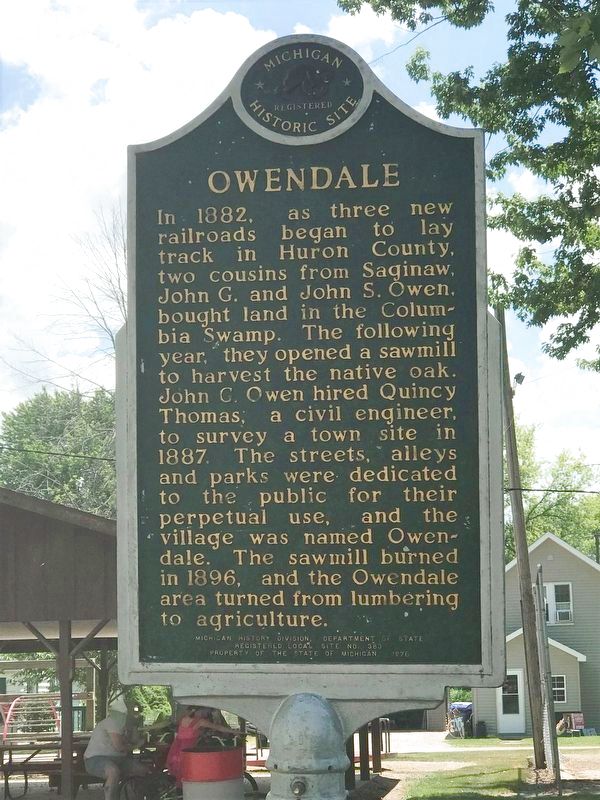 Owendale Marker image. Click for full size.