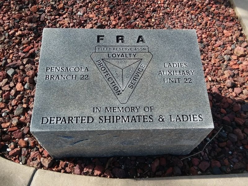 Departed Shipmates & Ladies Memorial image. Click for full size.