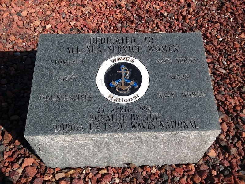 Sea Service Women Memorial. Click for full size. Sea Service Women Memorial image. Click for full size.