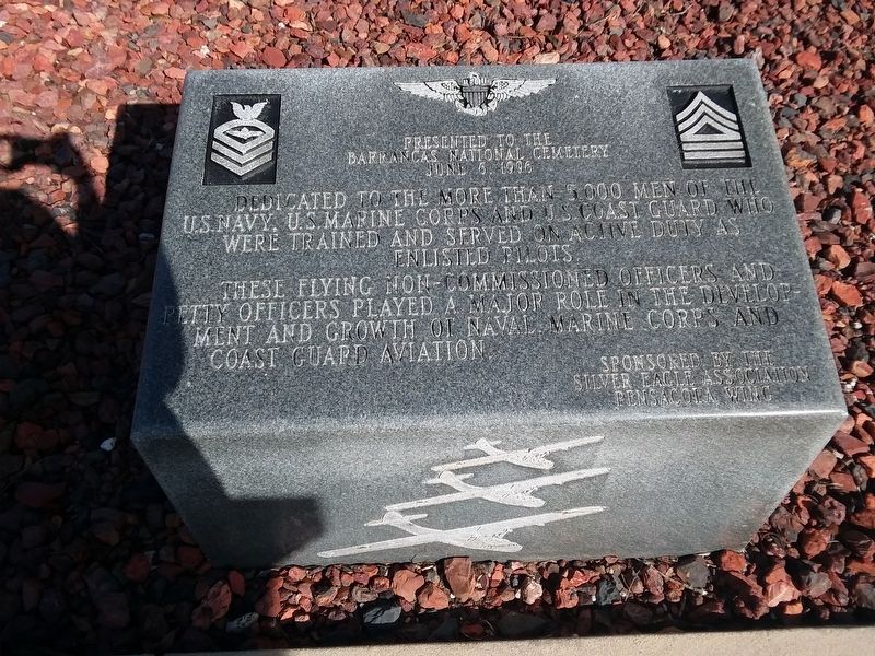 Enlisted Pilots Memorial image. Click for full size.