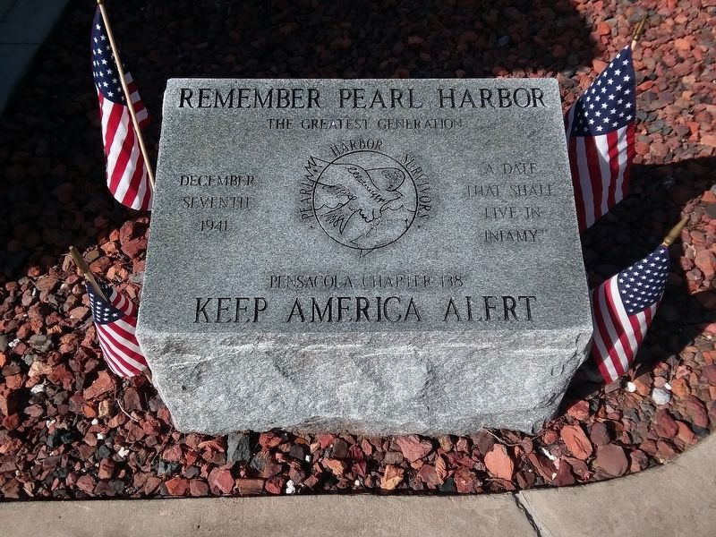 Remember Pearl Harbor Marker. Click for full size. Remember Pearl Harbor Marker image. Click for full size.
