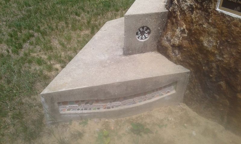 Piece Of Sawyer's Rock Marker image. Click for full size.