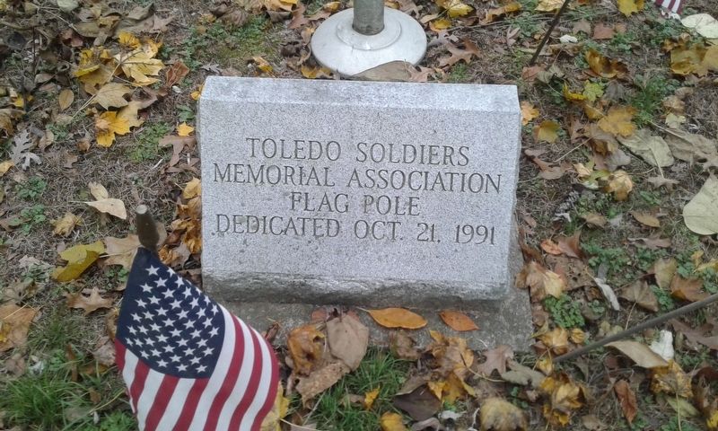 Veterans Memorial Flag Pole Marker. Click for full size. Veterans Memorial Flag Pole Marker image. Click for full size.