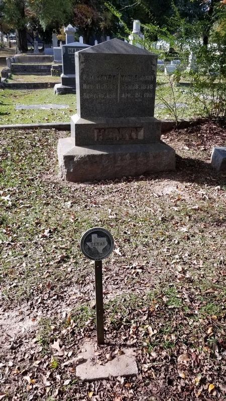Francis Marion Henry Marker image. Click for full size.