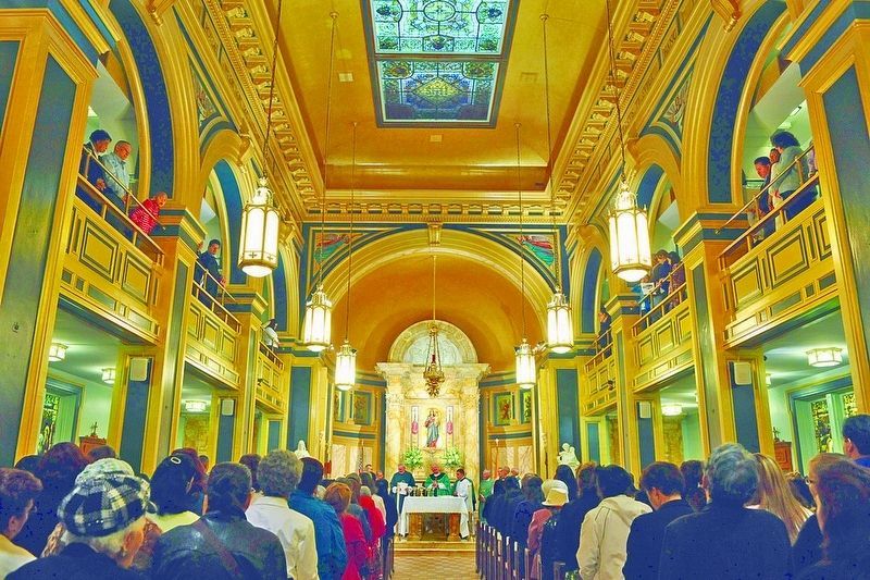 Church of Our Lady of Esperanza interior image. Click for full size.
