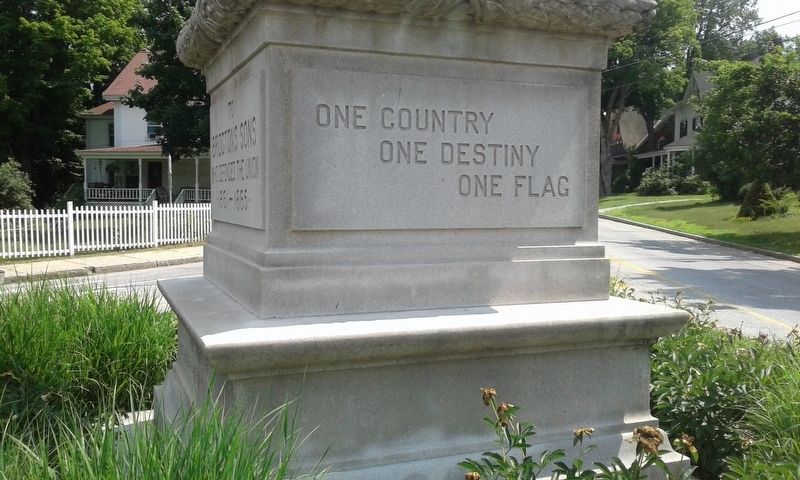 Bridgton's Sons Civil War Memorial image. Click for full size.
