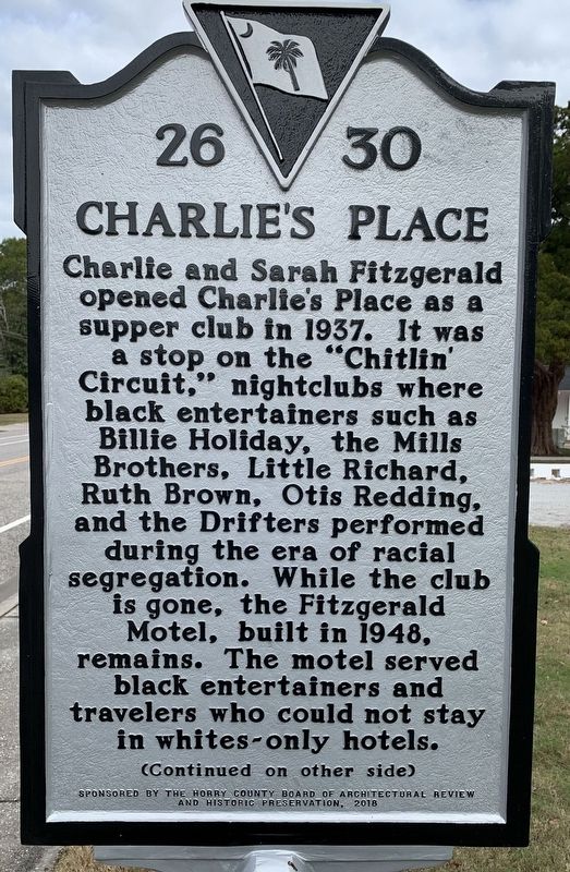 Charlie's Place Marker image. Click for full size.