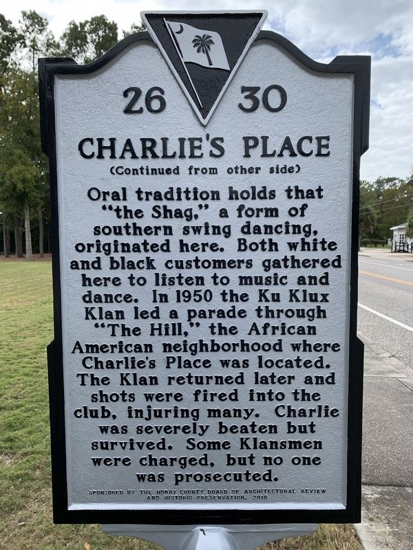 Charlie's Place Marker image. Click for full size.