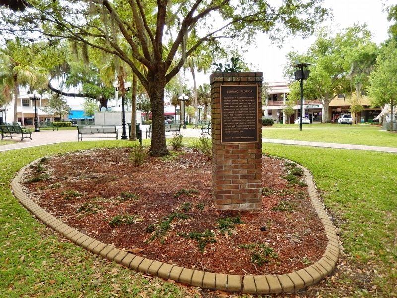 Sebring, Florida Marker image. Click for full size.