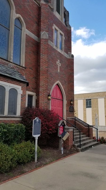 St. James Episcopal Church Marker. Click for full size. St. James Episcopal Church Marker image. Click for full size.