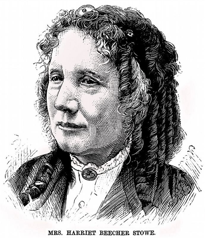 Mrs. Harriet B. Stowe image. Click for full size.