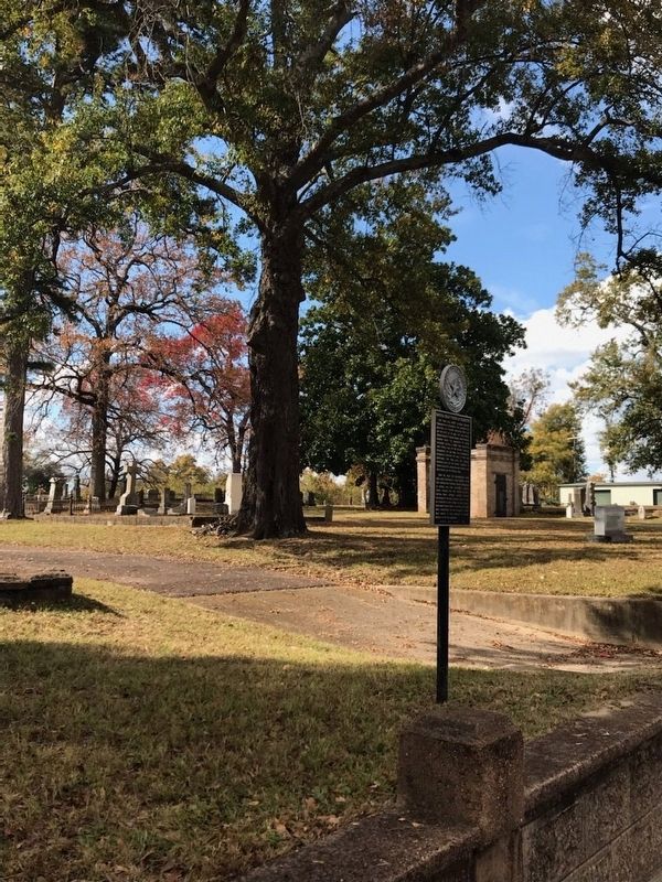 Sacred Heart Catholic Cemetery Marker. Click for full size. Sacred Heart Catholic Cemetery Marker image. Click for full size.