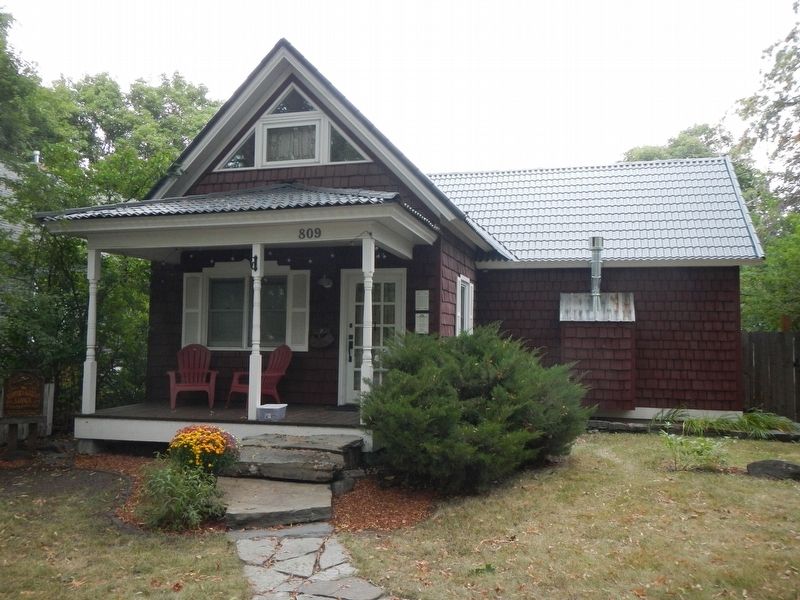 Bardon House and Marker. Click for more information. Bardon House and Marker image. Click for more information.